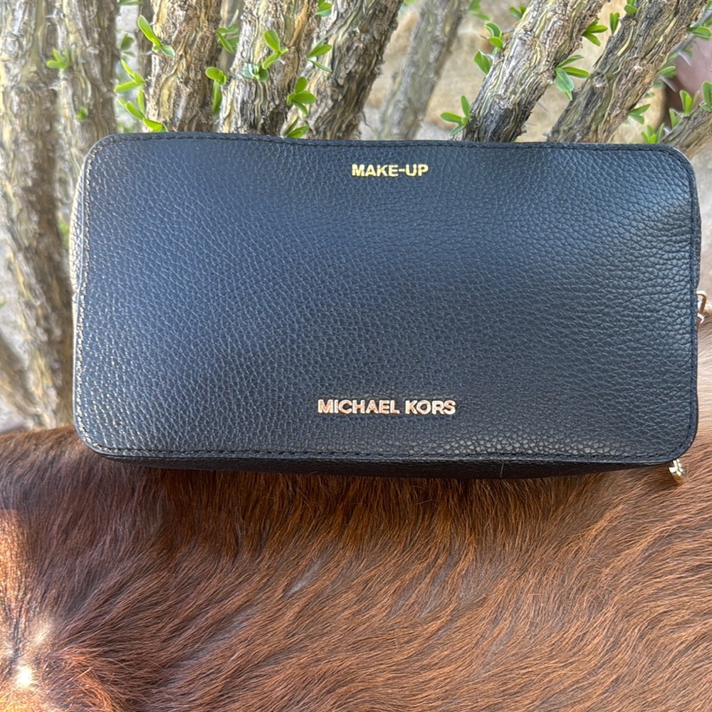 Michael Kors Black Makeup Bag